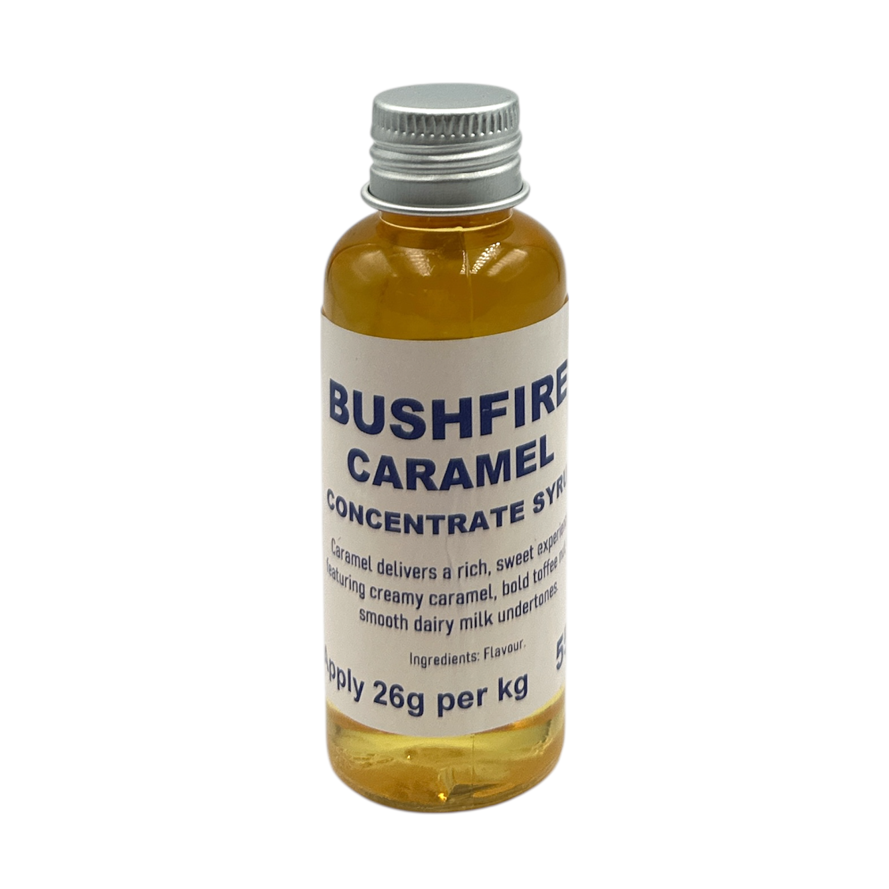 Bushfire® Caramel Flavour Concentrate - Sample Bottle